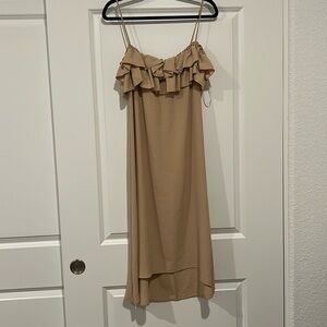 Zara dress beige